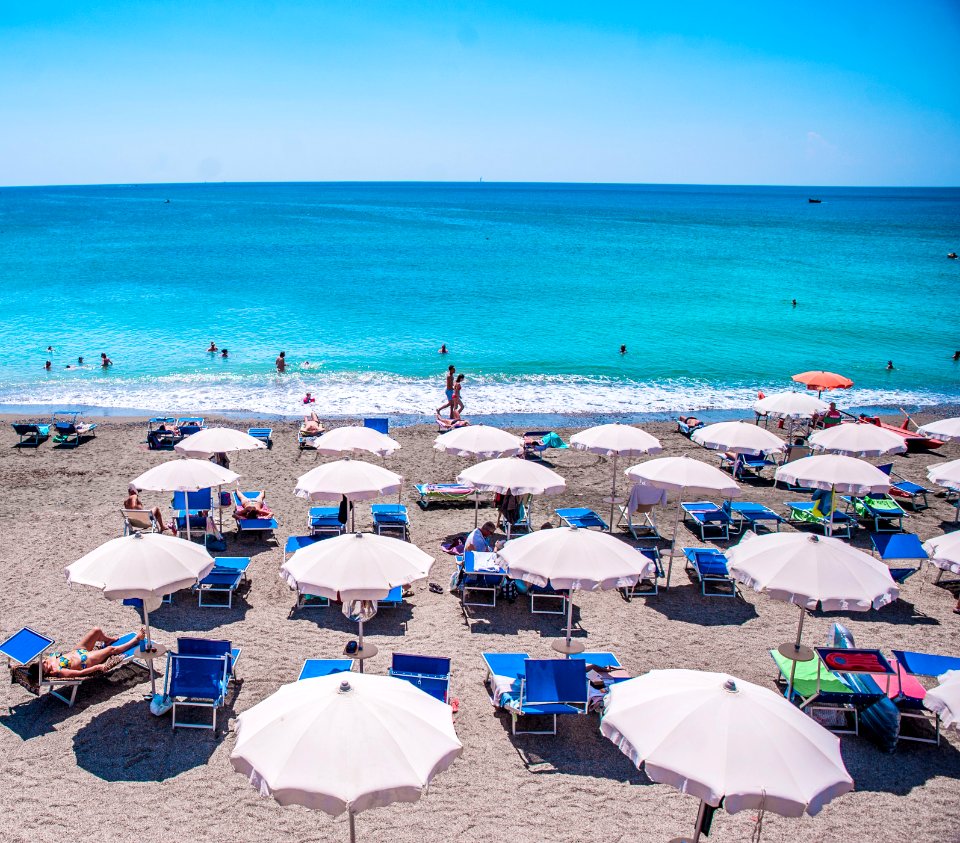 Beach in Levanto photo