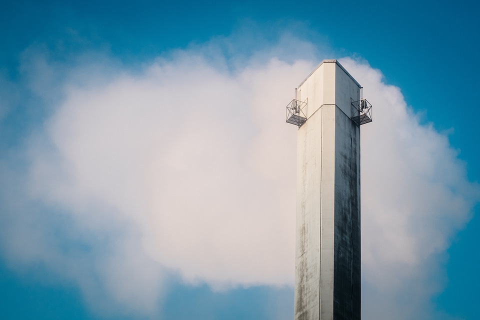 Sky clouds architecture