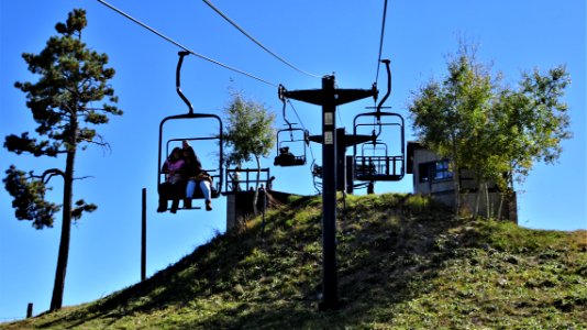 Ski Lift on Top of Mt Lemmon photo