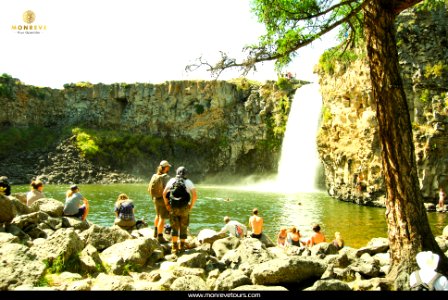 Orkhon waterfall photo