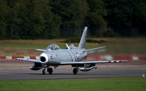 2011-08-29 - Dunsfold Wings And Wheels - F86 Sabre