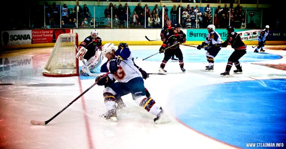 Guildford Flames Vs Basingstoke Bison