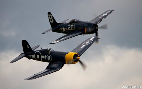 Duxford Legends - Corsair And Bearcat
