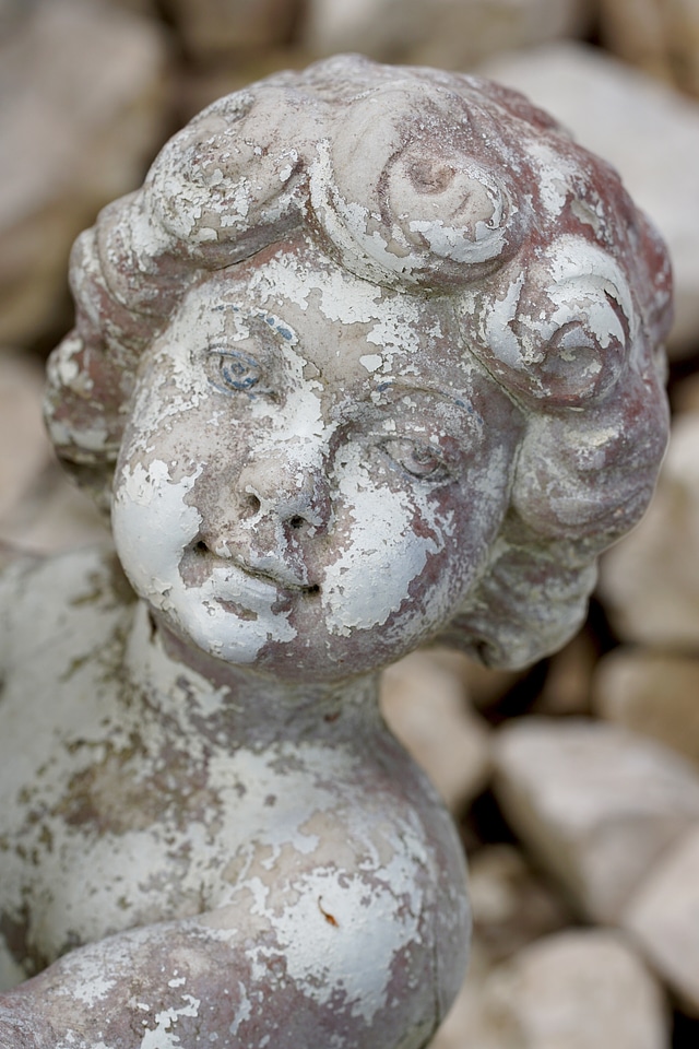 Face sculpture art