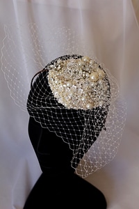 Pink ivory head band