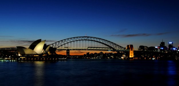Opera House and Bridge - Sydney NSW photo