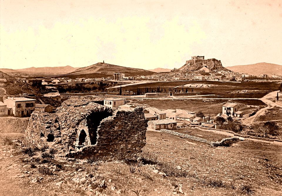 Athens View ca. 1867