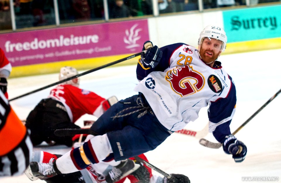 Guildford Flames Vs Basingstoke Bison - Cup Semi
