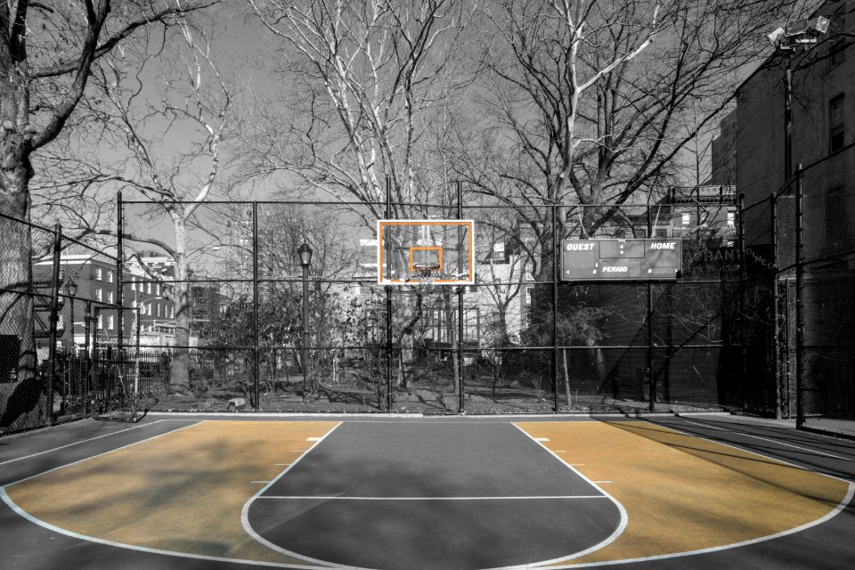 Basket Ball Court near 4th St Subway