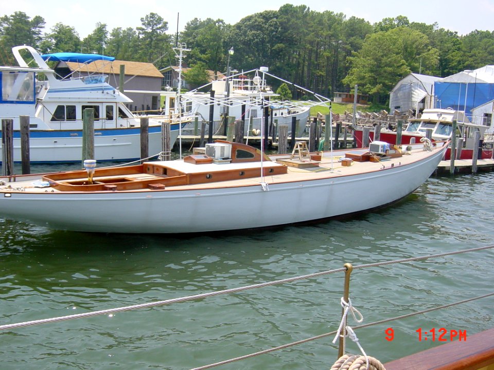 John F. Kennedy's 60'(White House on the Water) Sailboat at CMR