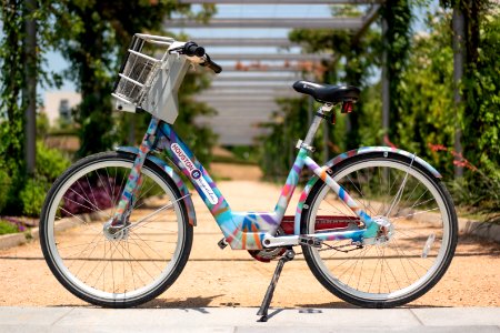 B-cycle Houston Pergola Walk
