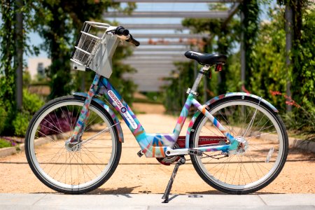 B-cycle Houston Pergola Walk photo