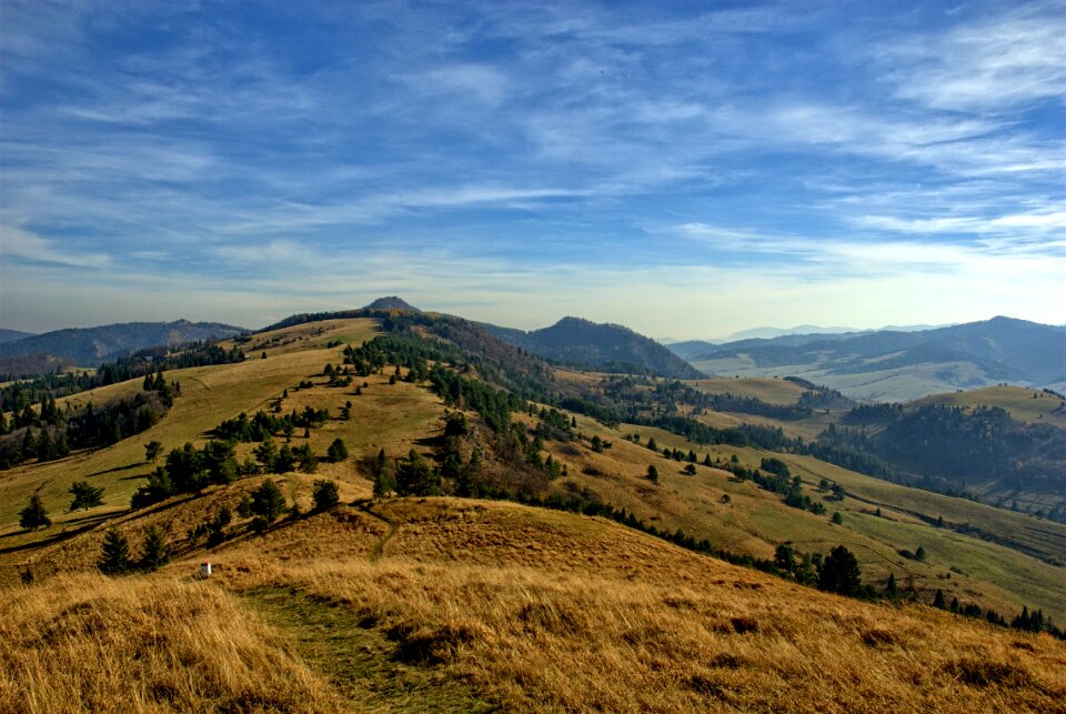 Mountains autumn poland