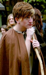 Cloak redhead staff