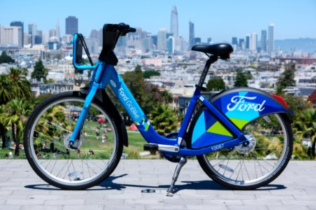 Ford Gobike at mission dolores park