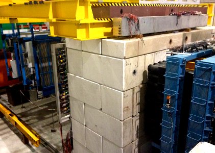 CERN COMPASS Detector Concrete Blocks