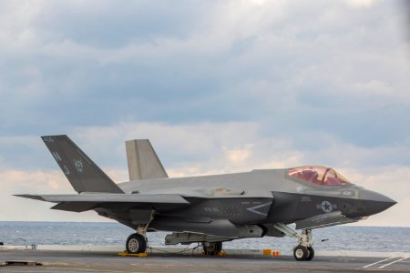 F-35C on  USS Abraham Lincoln (CVN 72)