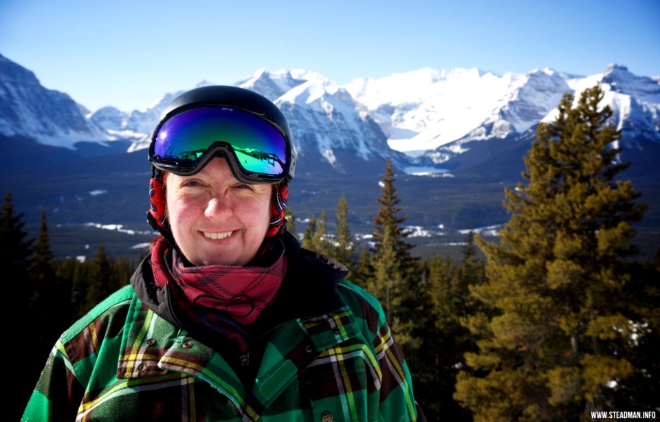 Bluebird Day at Lake Louise