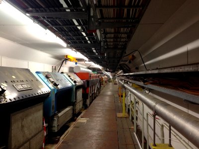 CERN COMPASS Detector Tunnel
