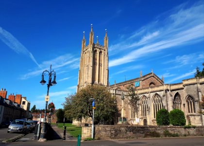 The Church of St Cuthbert in Wells photo