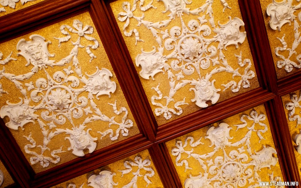 Bletchley Park - Decorative Ballroom Ceiling