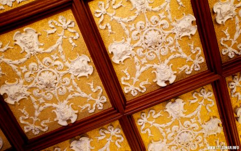 Bletchley Park - Decorative Ballroom Ceiling