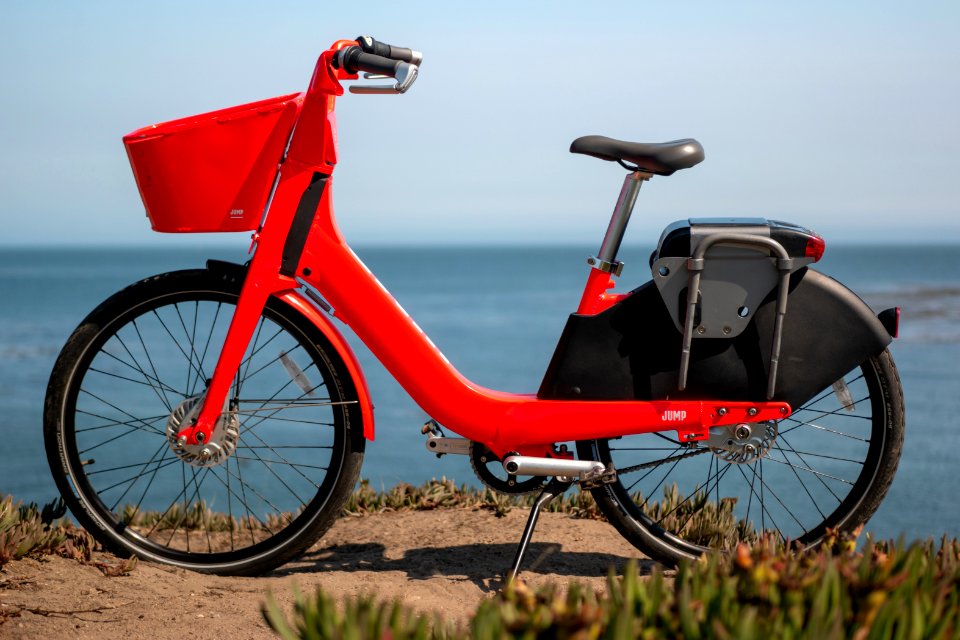 JUMP bike overlooking Monterey Bay photo