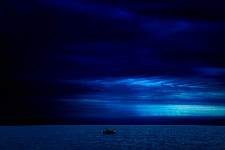 Cloudy dark storm