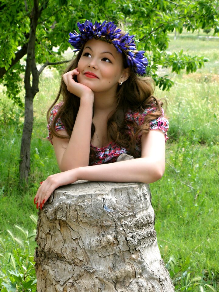Flowers outdoors summer
