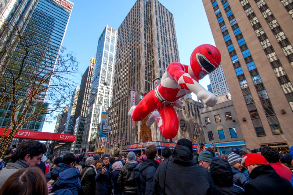 Red Power Ranger - Macy's Thanksgiving Day Parade