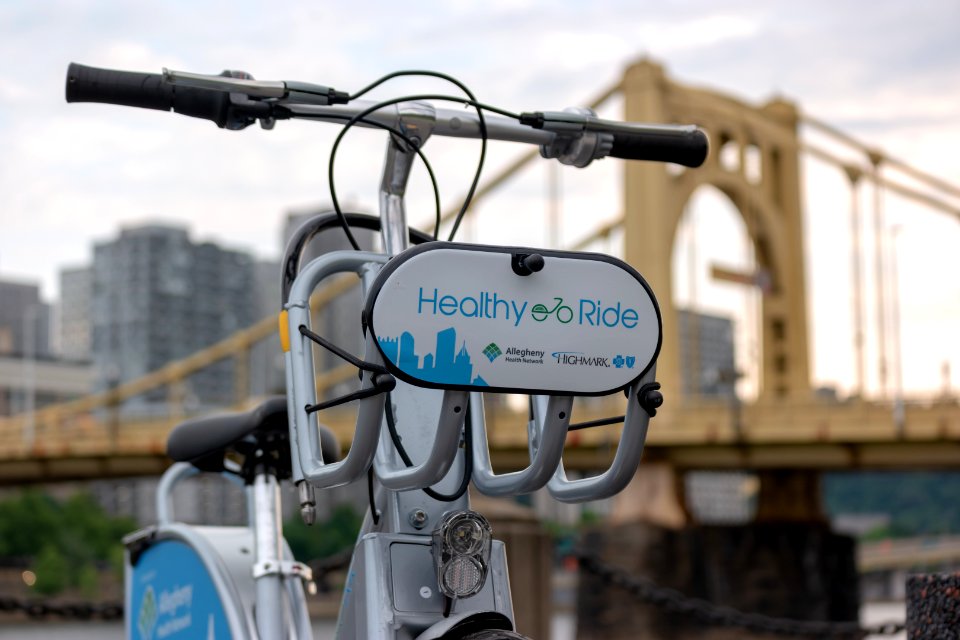 Healthy Ride bike share in Pittsburgh