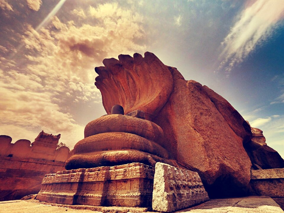 Ancient sculpture sacred