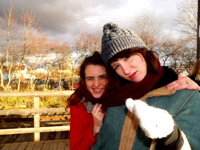 Julia and Paige