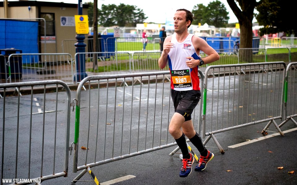 Great South Run 5Km - Winner at 4Km