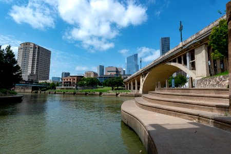 Buffalo Bayou Trail, Championship Park, Downtown Houston photo