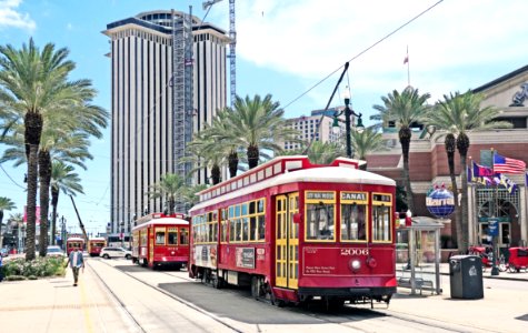Streetcars. New Orleans. photo