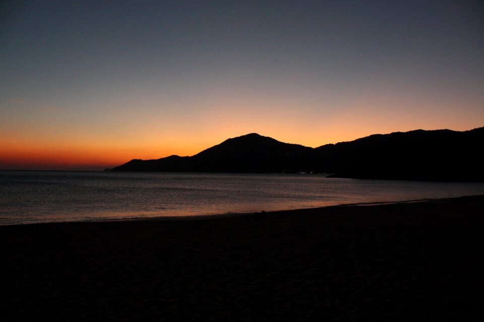 Brazil landscape twilight