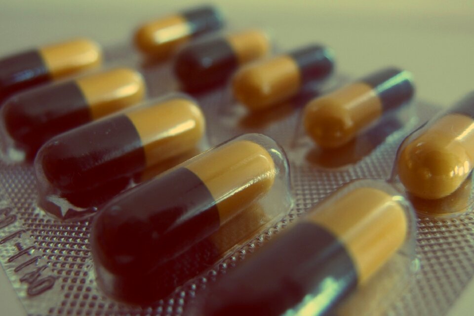 Medicine medication capsules