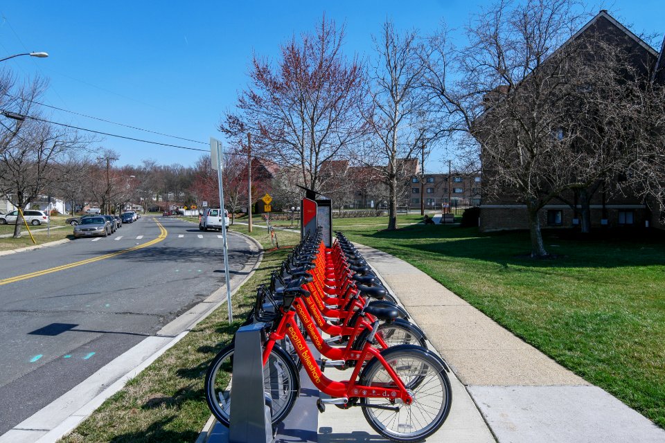 New station no. 443 - Amherst Ave & Elkins St (Wheaton MD)