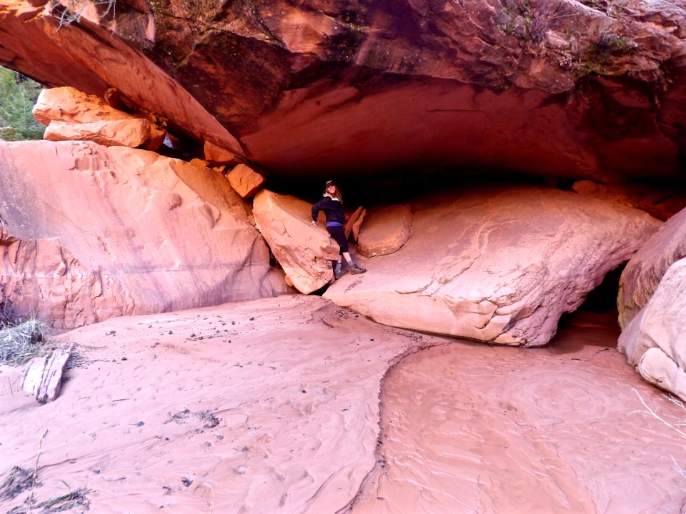 Beccs in the orange rocks