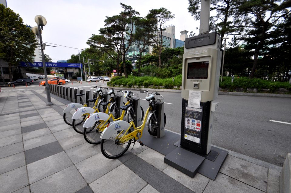 seocho public bike system, Seoul (2015)