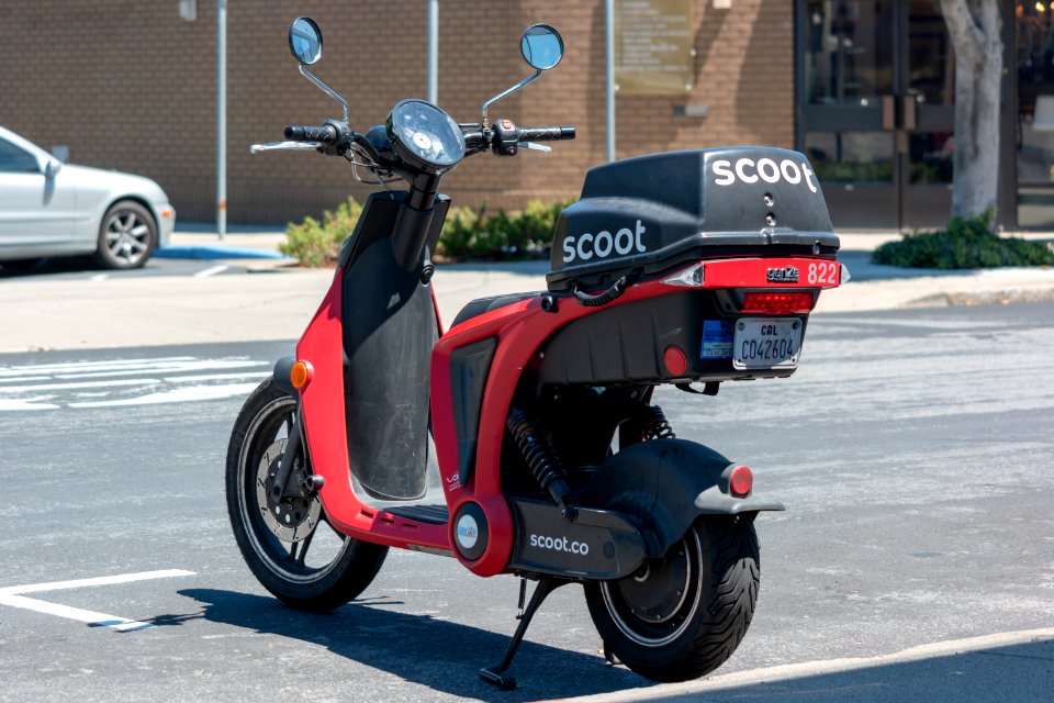 SCOOT app based scooter  rental