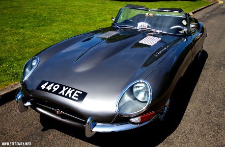 Bletchley Park - E-Type Jag