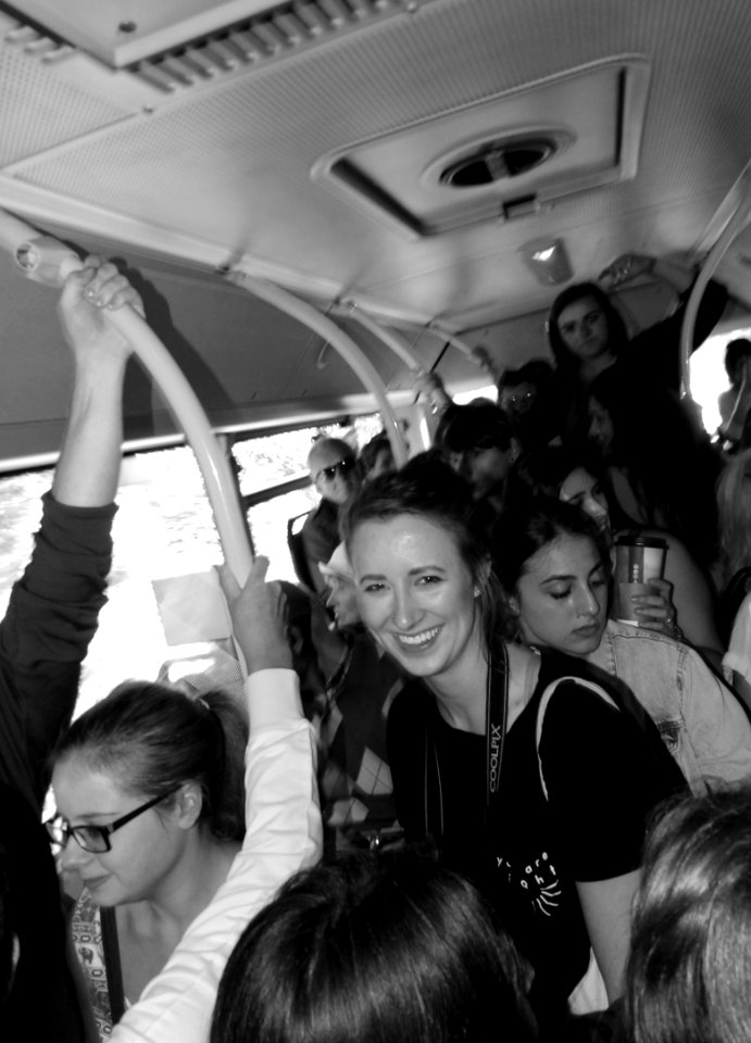 We packed that bus
