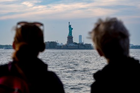 Statue of Liberty from Staten Island Ferry