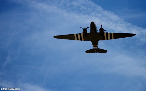 Bletchley Park - DC3 Flypast photo