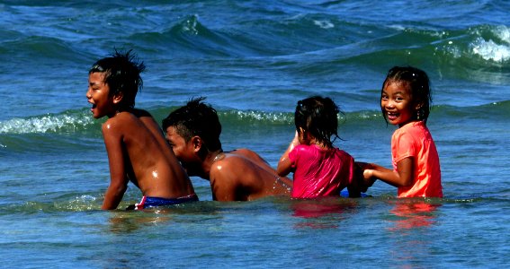 Fun in the sun.Philippines