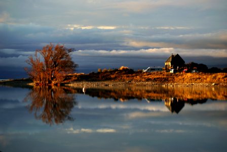 Lake Tekapo. New Zealand. photo