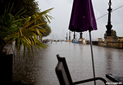 Geneva Rain Enforced Coffee Break