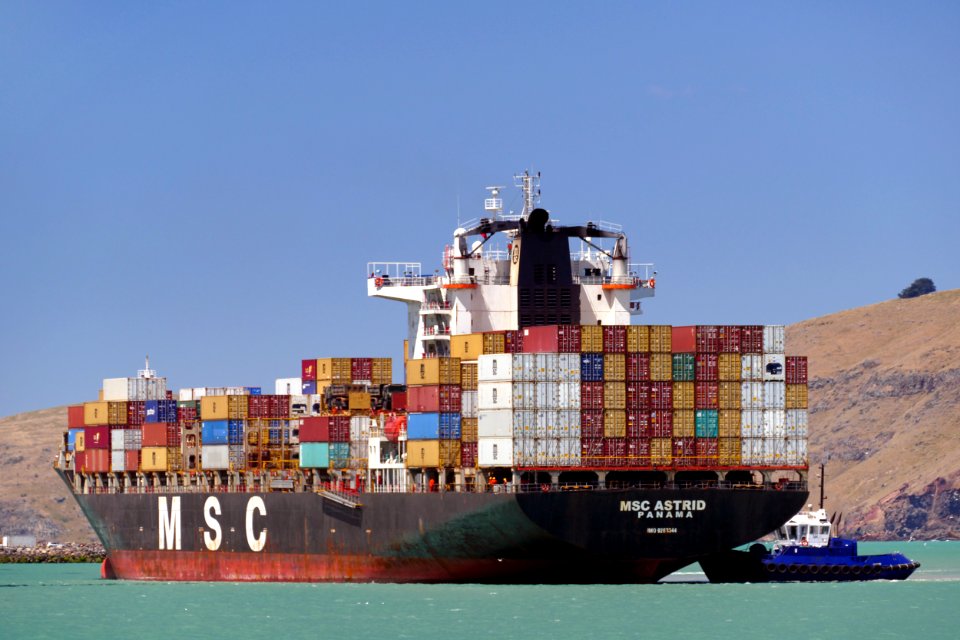 ANL ELINGA Container Ship.